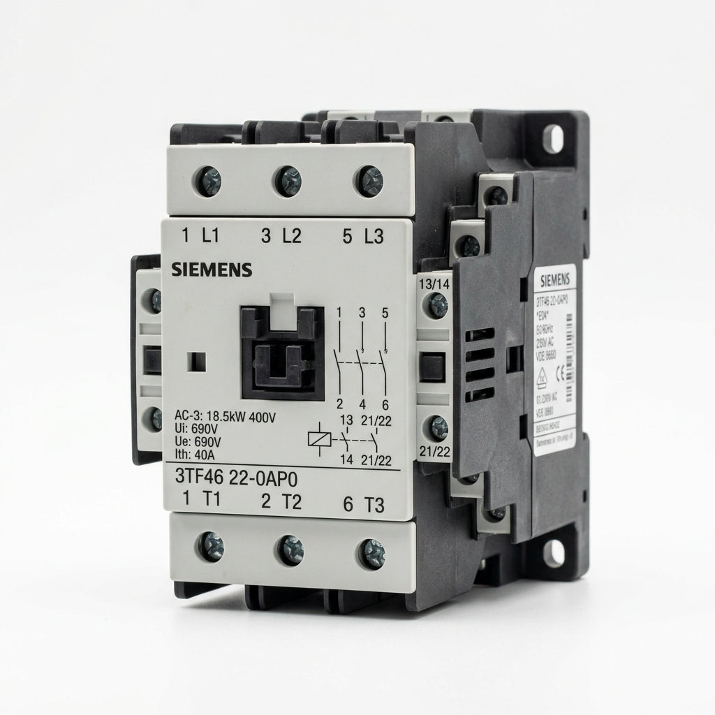 Siemens 3tf46 22-0ap0 Contactor trifásico