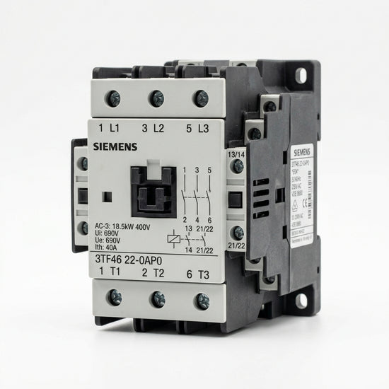 Siemens 3tf46 22-0ap0 Contactor trifásico