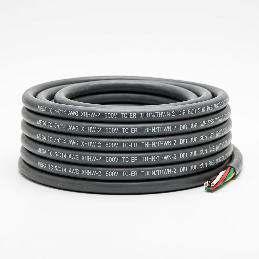 MEGA  TC 5/C14  AWG XHHW-2 CABLE MULTIPOLAR