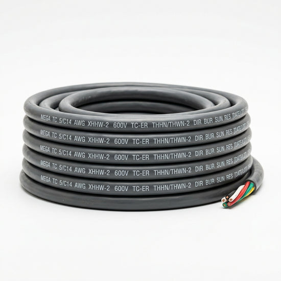 MEGA  TC 5/C14  AWG XHHW-2 CABLE MULTIPOLAR