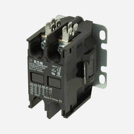 Contactor de propósito definido 2P 30A 24VCA 50/60Hz Montaje en panel.