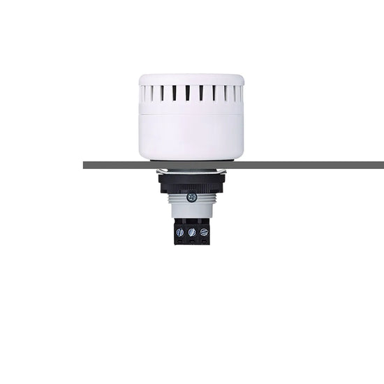 ESM Zumbador traspanel M22 Tono continuo/intermitente 85-100dB 150-260VCA