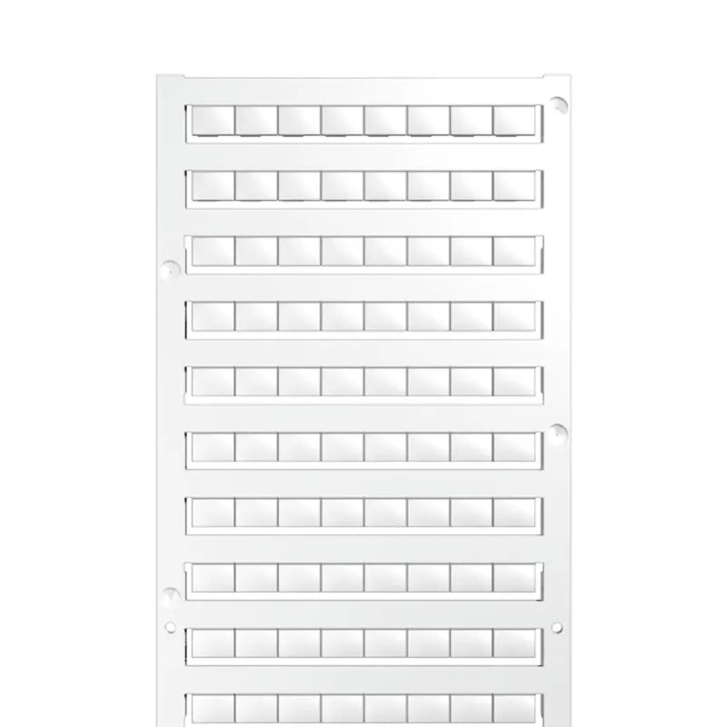 DEK 5/8 MC NE WS Etiqueta para clema sin rotulación 5Hx8Wmm Blanca 160Pz