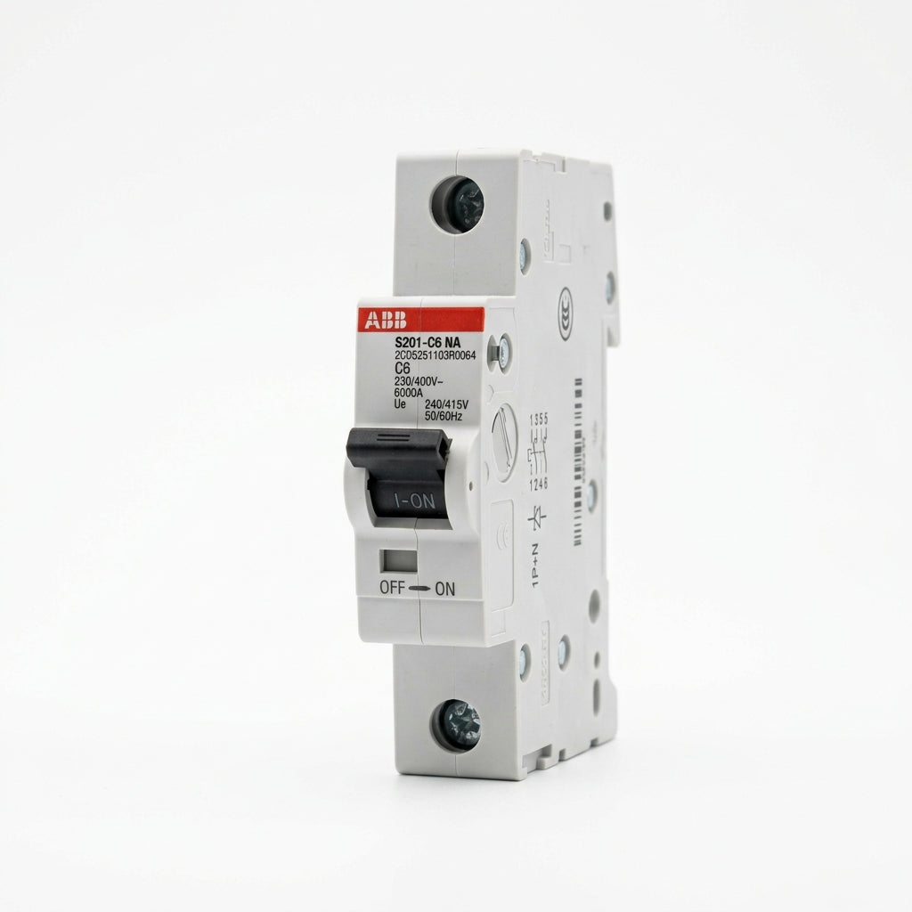 ABB S201-C6 NA 2CDS251103R0064 Interruptor termomagnético