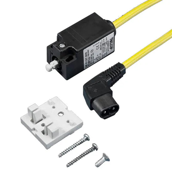 SZ Interruptor de puerta con cable 600mm naranja 2.5A 24VCD, 230VCA