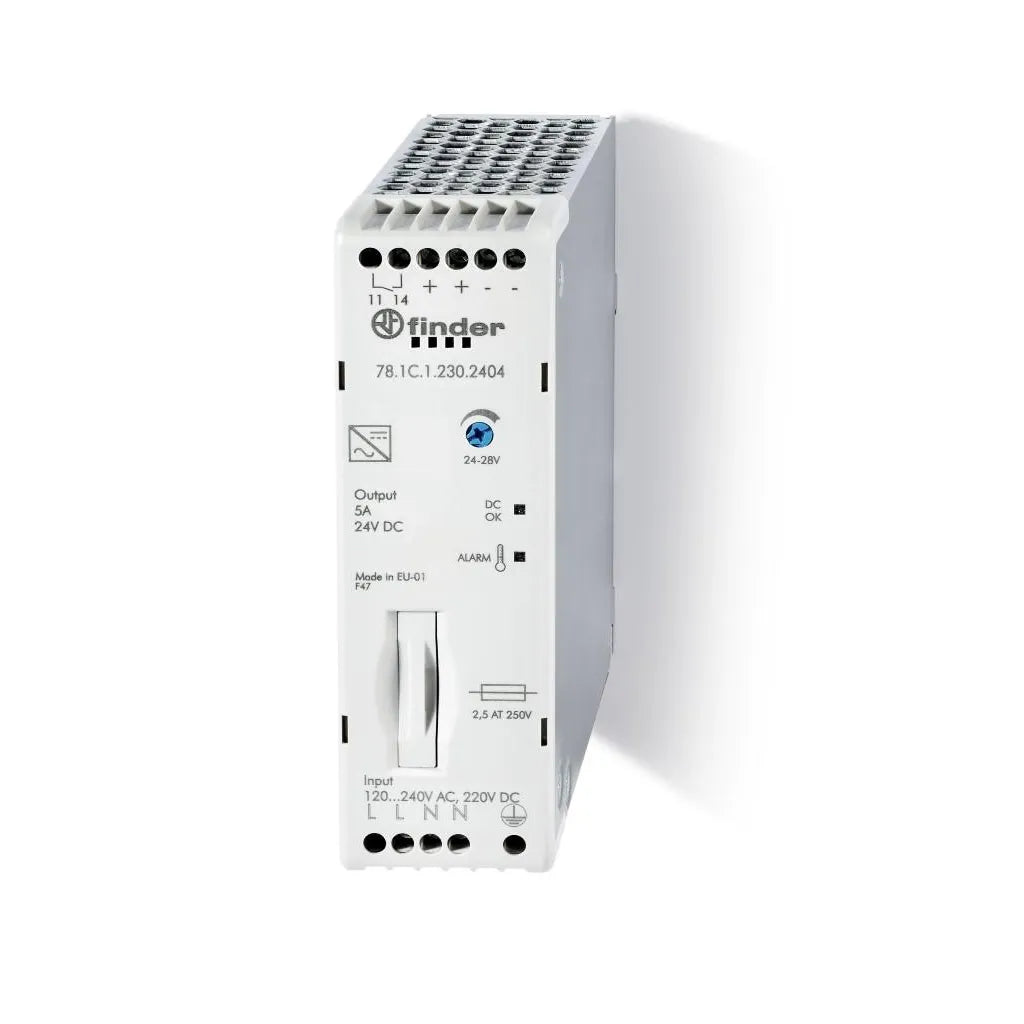 Fuente de alimentación monofásica 120-240V Output 120W 24VCD 5A