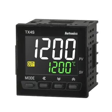 TX4S-24R Control de temperatura LCD DIN48WX48H 100-240VCA Relay 2AL