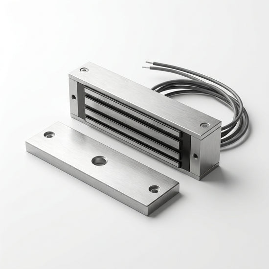 BIND Chapa Cerradura Magnética Electrónica 60 Kg 12/24 V 100 Libr
