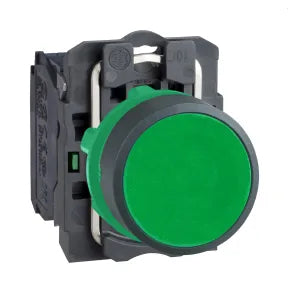 BOTON PULS COLOR VERDE C/NA SC1 – TES