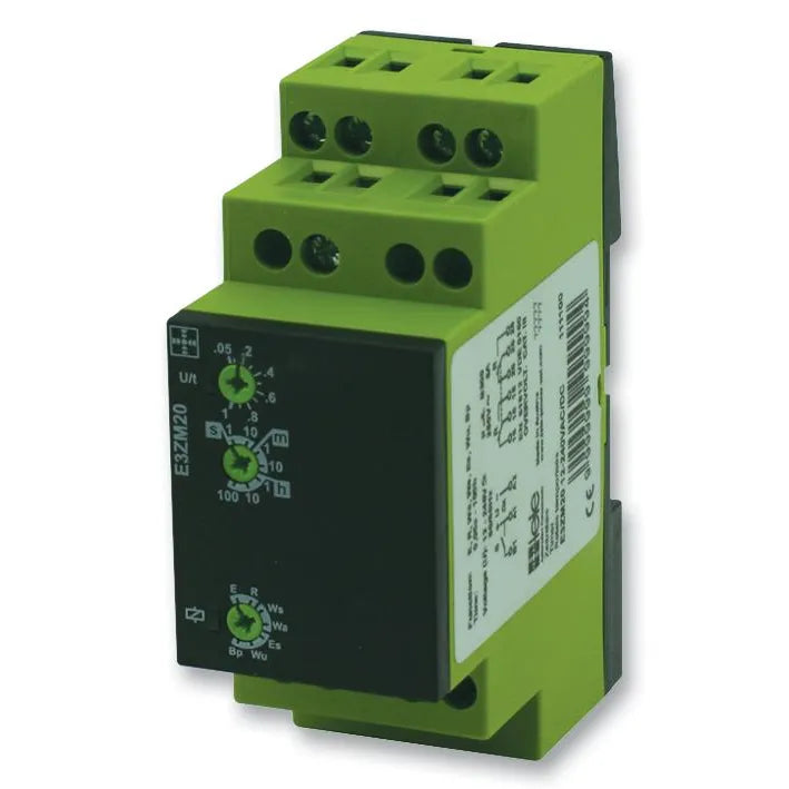 T111100 E3ZM20 Relé temporizador Generador de impulsos 1s-100h 12–240VUC 2CO
