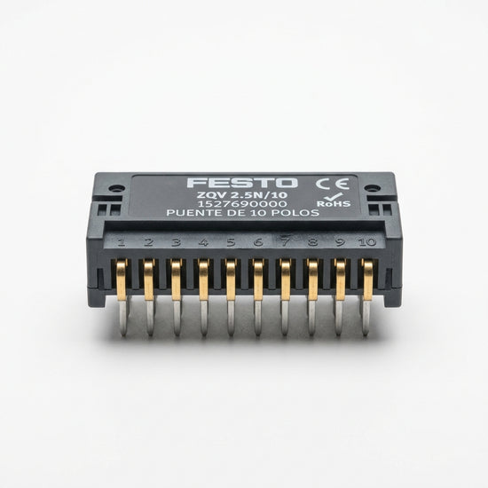 FESTO ZQV 2.5N/10, PUENTE DE 10 POLOS 1527690000