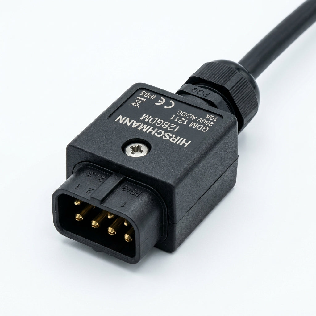 HIRSCHMANN 12BGDM CONECTOR DE VÁLVULA