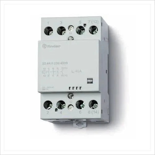 Contactor modular 230VCA/CD 4NA AgSn02 40A 400/440VCA IP20