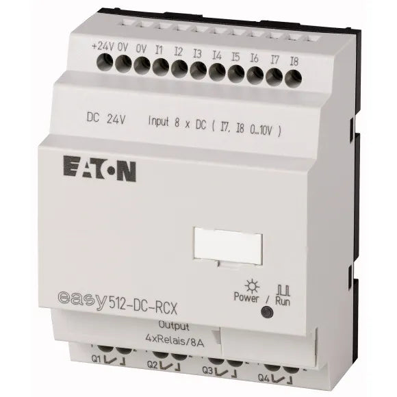 EASY512-DC-RCX RELE 8E4S 24 VDC S/DISPLA