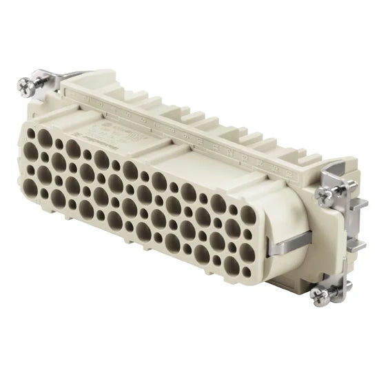 HDC HD 64 FC Inserto hembra para señales C/Crimpada 64P+PE 10A 250V Grupo 8