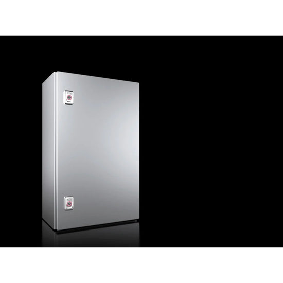 AX Gabinete mural de acero inoxidable AISI304 1P 600Hx380Wx210Dmm IP66 NEMA 4X