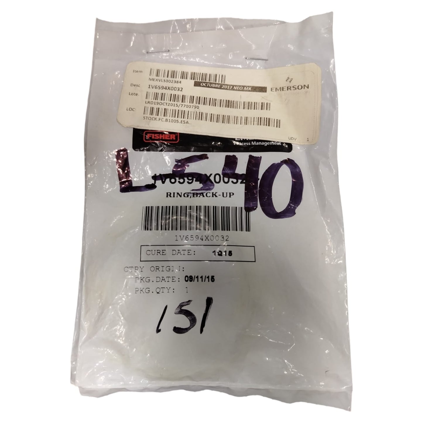 EMERSON FISHER 1V6062X0032 Kit