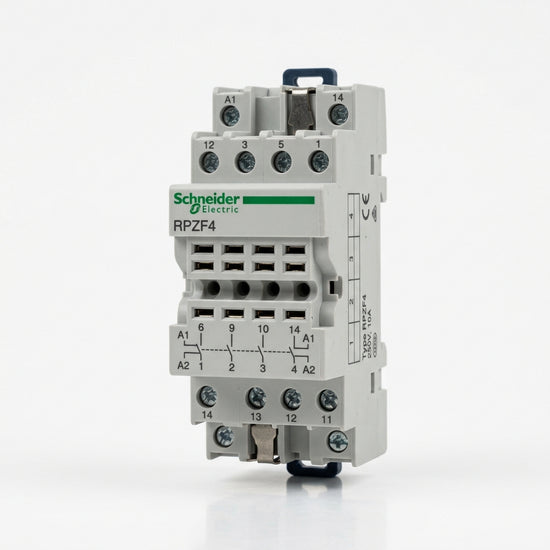 Schneider electric RPZF4 base para relevador