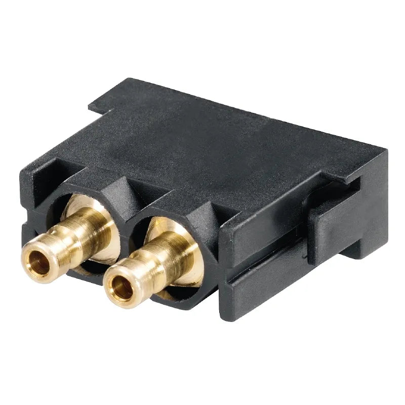 HDC-CM-2SPN2.5 Conector neumático macho 2Polos Conexión 2.5mm por racor de empal