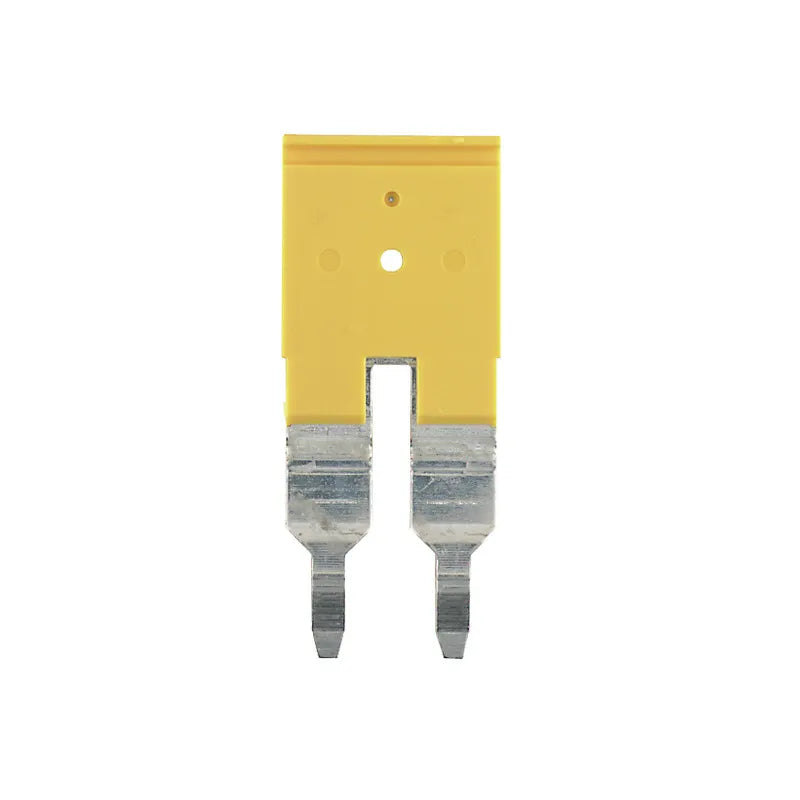 ZQV 6/2 GE Puente enchufable amarillo de 2 polos para WDU/ZDU/ZDK… de 6 mm²