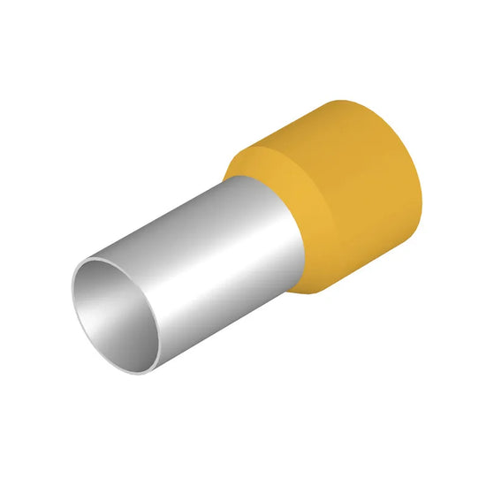 H70,0/37 GE Terminal tipo ferrul aislado 37L 70mm² 2/0 W-Amarillo 25PZ