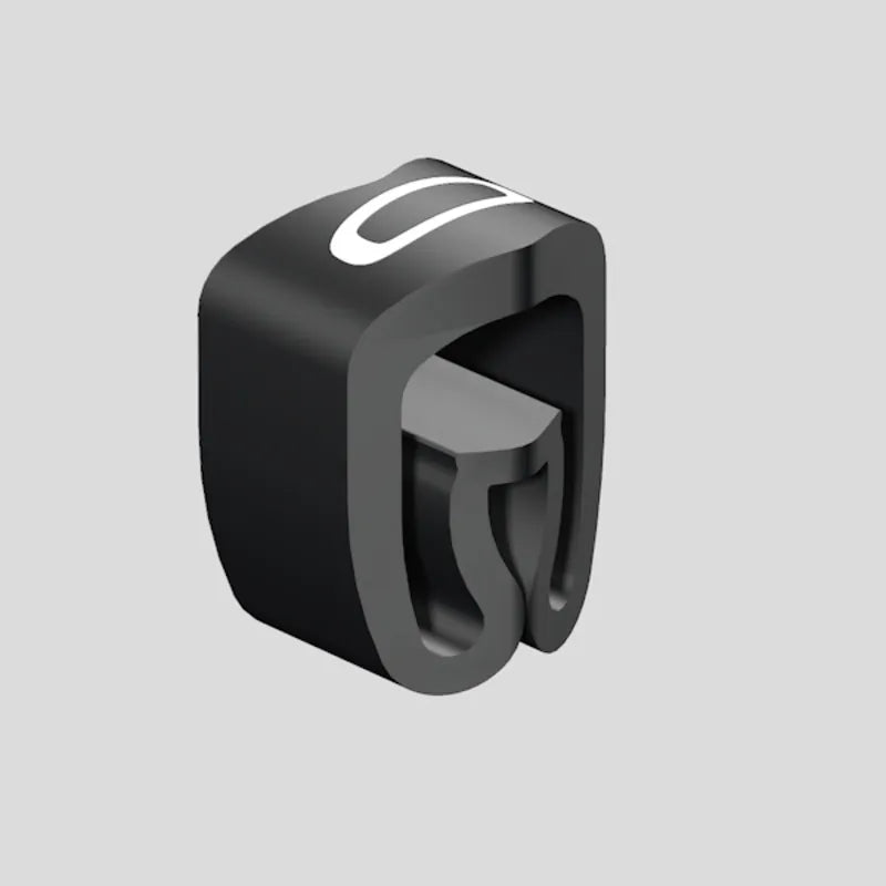 CLI C 02-3 SW/WS 0 CD Señalizador de cable en rollo 24-16AWG -0- Negro 500Pz