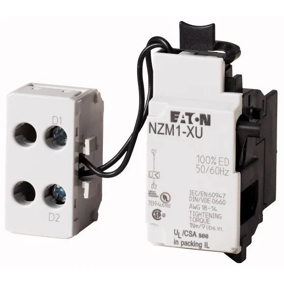 NZM1-XU24AC Bobina mínima tensión 24VCA block T Tamaño 1