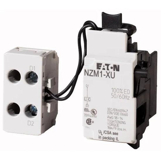 NZM1-XU24AC Bobina mínima tensión 24VCA block T Tamaño 1