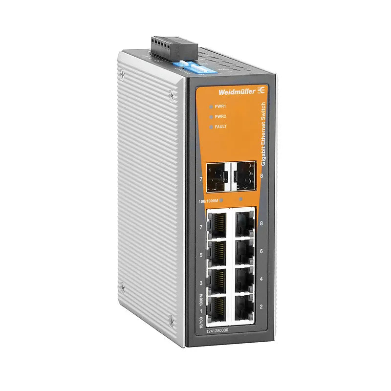 IE-SW-VL08T-6GT-2GS Gigabit Ethernet Switch no gest 6xRJ45 2xRJ45/SFP -40~75°C
