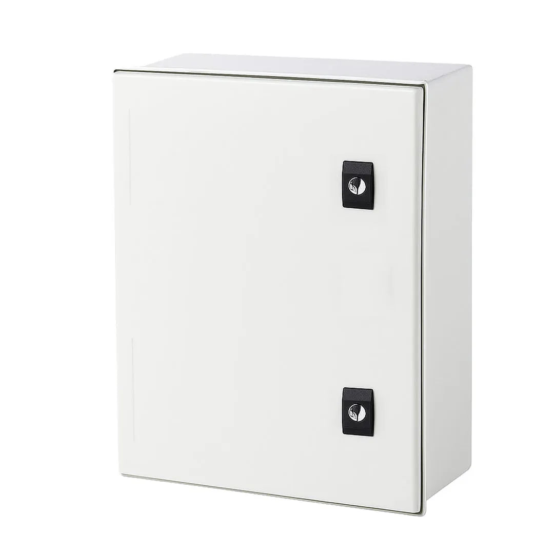Gabinete mural 1P c/plat. de mont. 600HX400WX230Dmm Fibra d/vid. IP65