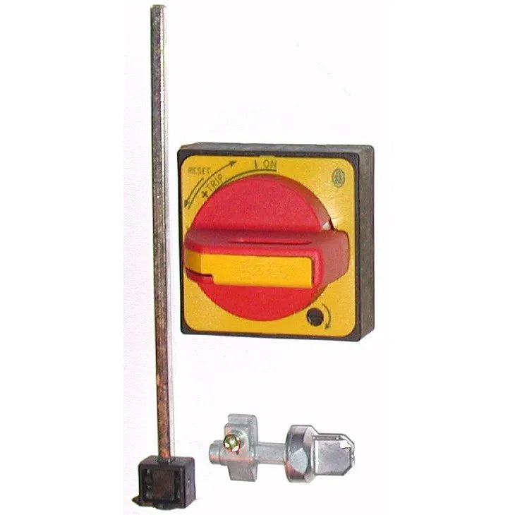 RH-PKZ0 Kit de accionamiento rotativo montaje puerta rojo-amarillo para PKZ0