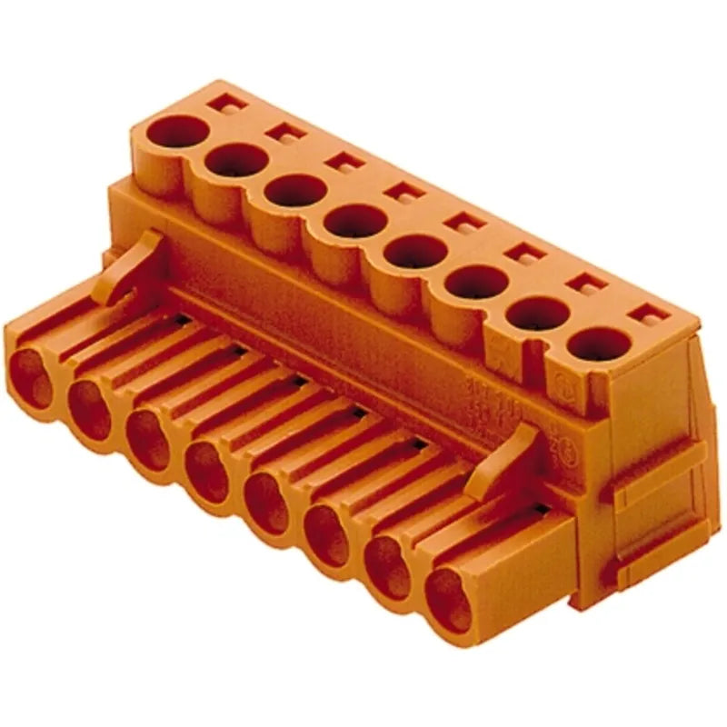 BLZ 5.08/05/180B SN OR BX Conector hembra para PCB 5P Paso 5.08mm 180° Naranja