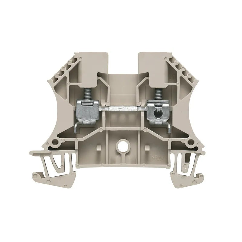 WDU 4 Clema de paso en color beige 4mm² 26-10AWG 32A 800VCA