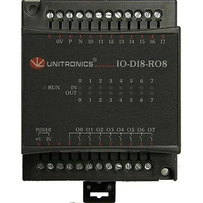 Vision™ Módulo I/O de expansión 8DI (PNP/NPN,1xHSC) 4DO (Relé) 24VCD