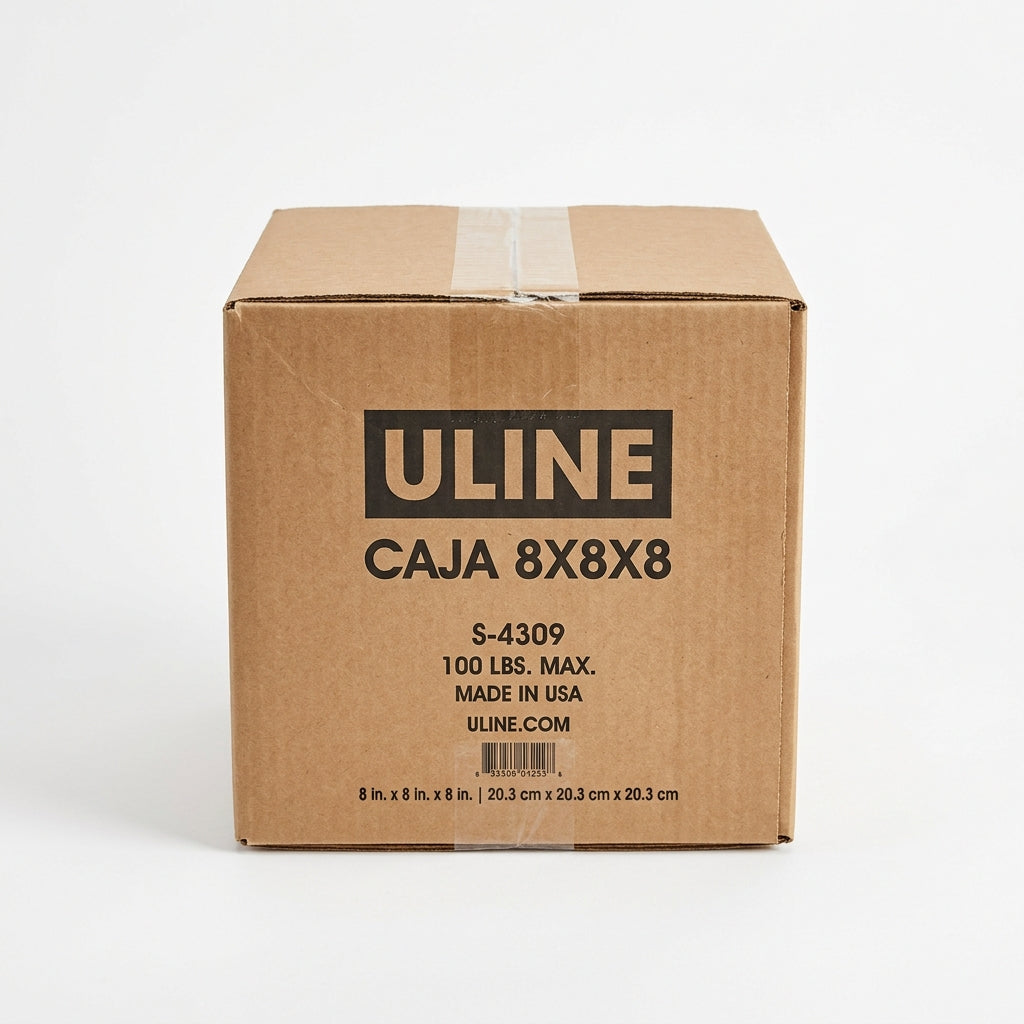 ULINE CAJA 8X8X8