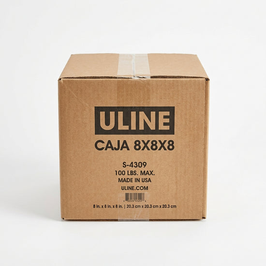 ULINE CAJA 8X8X8
