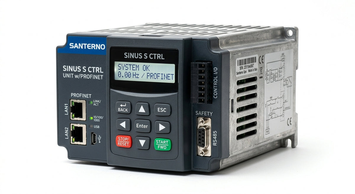 Santerno SINUS S CTRL UNIT w/PROFINET