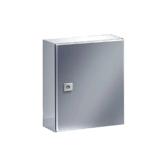 AE Gabinete mural de acero inoxidable AISI304 1P 380Hx300Wx210Dmm IP66 NEMA 4X