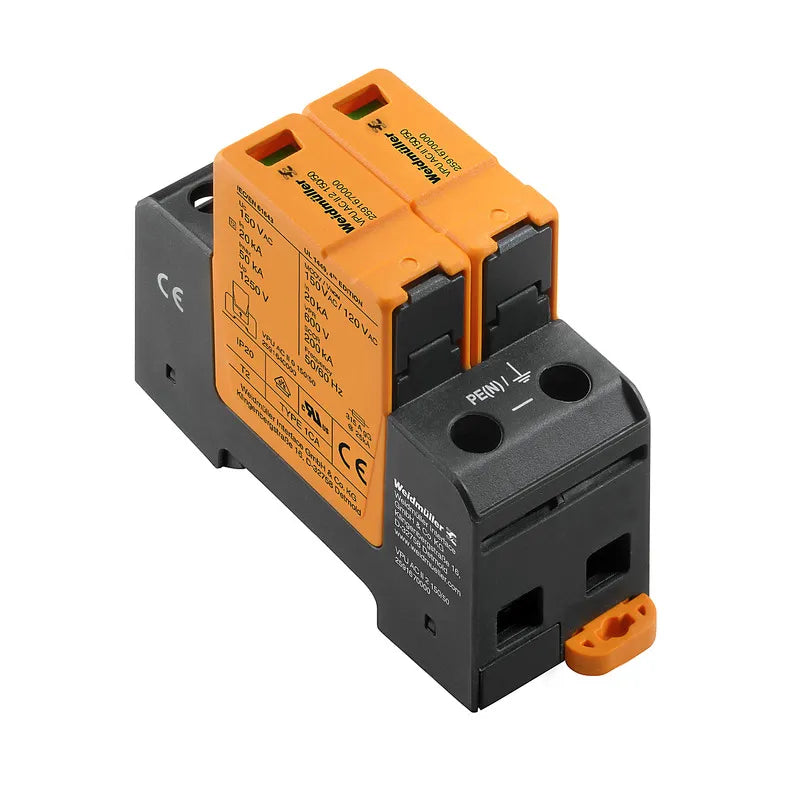 VPU AC II 2 150/50 Protector de sobretensión monofásico L1+N 120V 50 kA