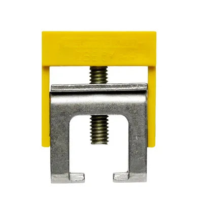 ZBE 6K GN/GE Brida aislada verde/amarillo 16-8AWG para barras de 10x3mm