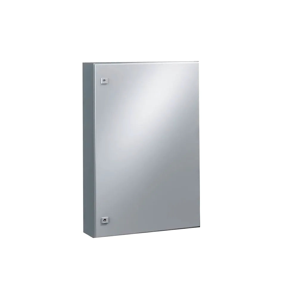 AE Gabinete mural de chapa de acero 1P 1000Hx600Wx250Dmm RAL7035 IP66 NEMA 4