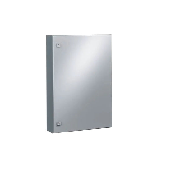 AE Gabinete mural de chapa de acero 1P 1000Hx600Wx250Dmm RAL7035 IP66 NEMA 4