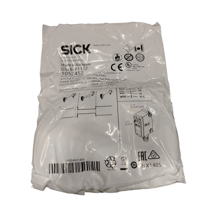 SICK GSE6-P112 1052452   SENSORES FOTO ELECTRICOS