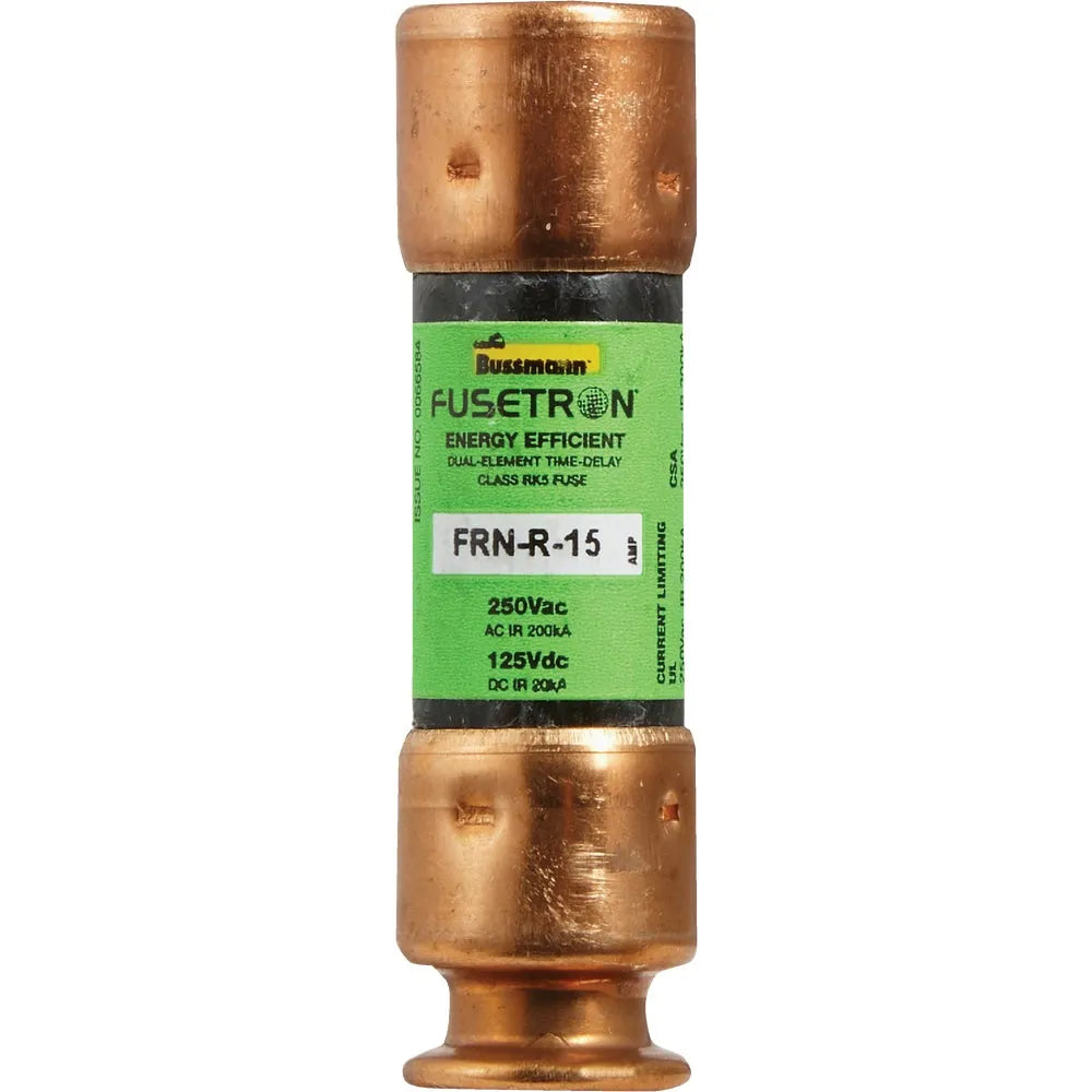 Fusetron Fusible accion retardada Clase RK5 2-Elemento 14x51mm 15A 250VCA 200kA
