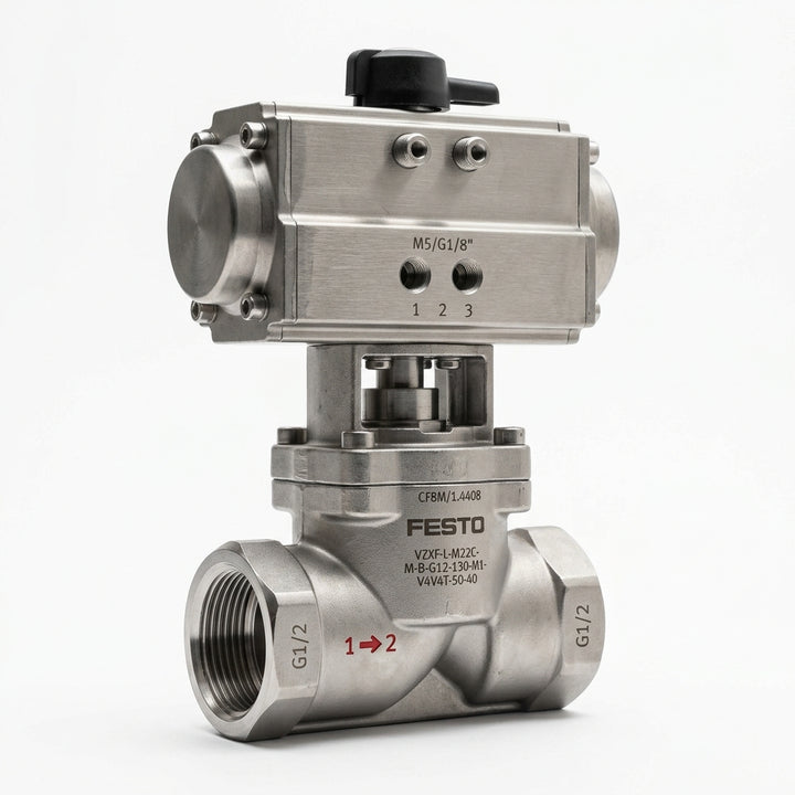 FESTO VZXF-L-M22C-M-B-G12-130-M1-V4V4T-50-40
