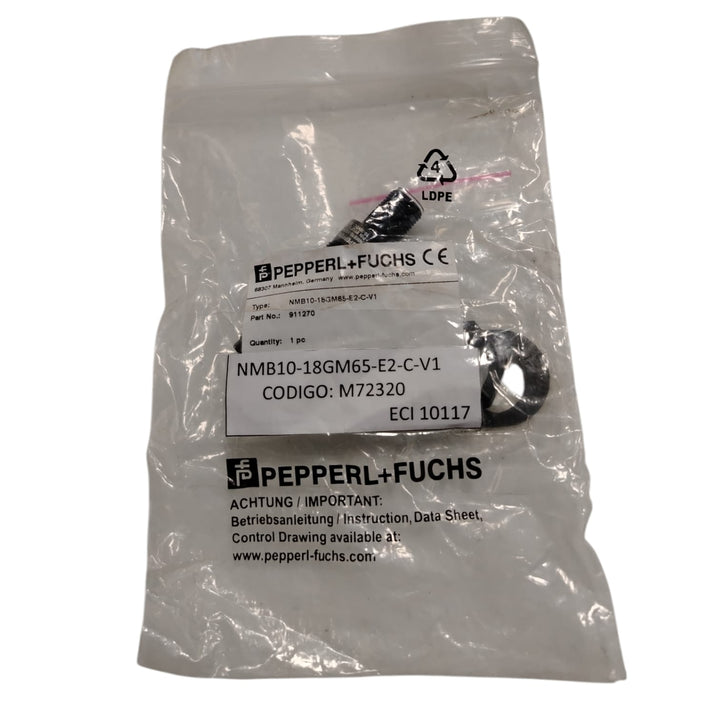 PEPPERL+FUCHS	NMB10-18GM65-E2-C-V1 Sensor inductivo
