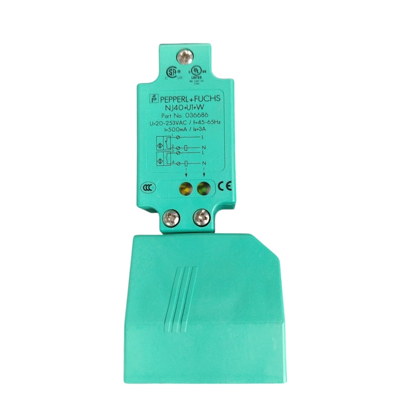 PEPPERL+FUCHS	NJ40-U1-W Sensor de proximidad