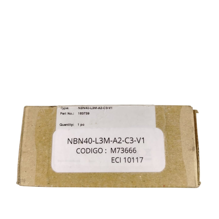 PEPPERL+FUCHS	Nbn40-l3m-a2-c3-v1 Sensor inductivo