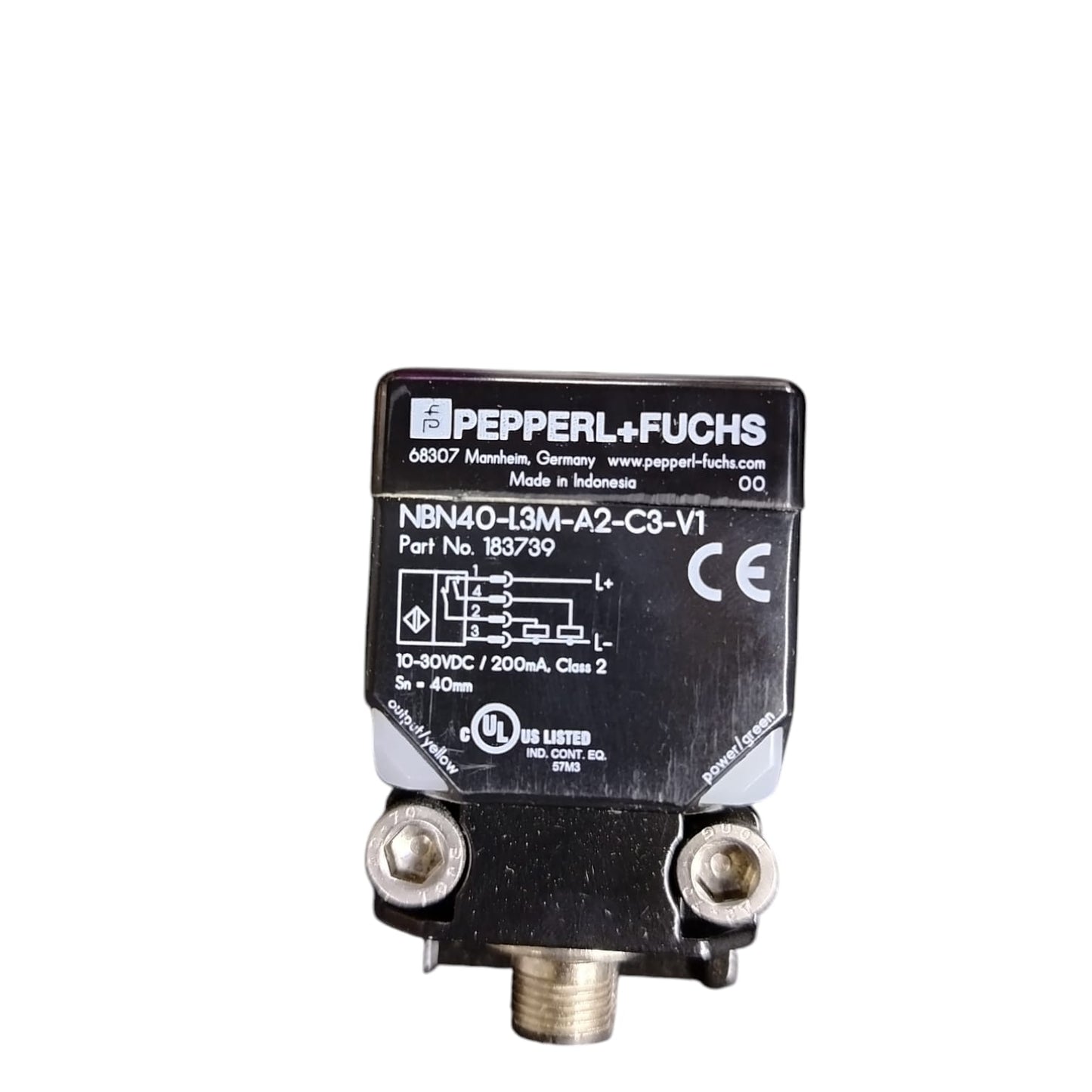 PEPPERL+FUCHS	Nbn40-l3m-a2-c3-v1 Sensor inductivo