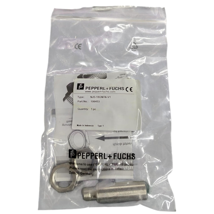 PEPPERL+FUCHS	NJ5-18GM-N-V1 Sensor inductivo